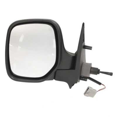 Imagen de Espejo retrovisor Alkar 9233974 izquierda calefactable, Ajuste por cable, convexo para vehíc. con volante a la PEUGEOT: Partner I Combispace