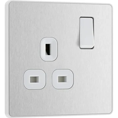Imagen de BG Electrical Evolve Toma de corriente conmutada única