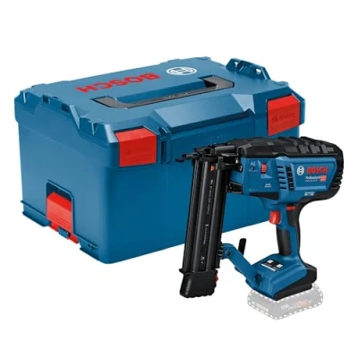 Imagen de Bosch Professional 18V System clavadora madera batería GNH 50 M (modo disparo por impacto simple, apto para clavos: 16 54 mm, 1,2 mm y ángulo de clavado 0, sin baterías en L BOXX)