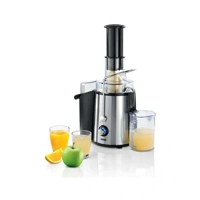 Imagen de Princess 01.203040.01.002 Exprimidor de extracción lenta frutas y verduras, 2 velocidades, 700 W, base antideslizante, sistema cierre con seguridad, filtros extraíbles, apto para el lavavajillas