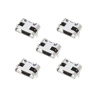 Imagen de ECSiNG 5 Piezas Puerto de Carga Conector Base Micro USB Enchufe Bloque Repuesto Compatible con Huawei MediaPad T3 (AGS W09)