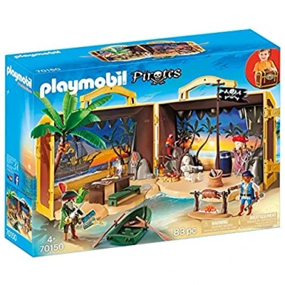 Imagen de PLAYMOBIL City Action 70140 Rescate marítimo: Operativo de extinción Incendios con Barco Rescate, Juguetes para niños a partir 4 años