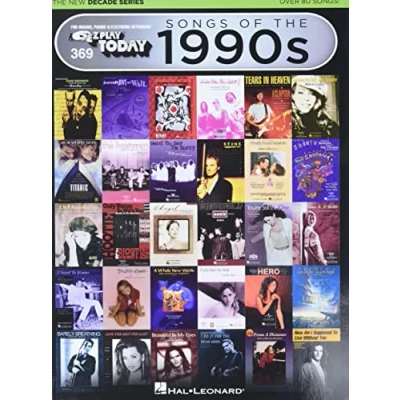 Imagen de Songs Of The 1990s New Decade Series: E z Play Today Volume 369
