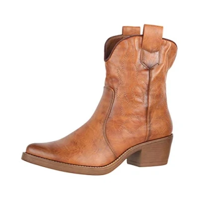 Imagen de Elara Botines camperos, Mujer, Talla: 40, Braun Zapatos