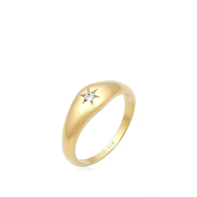 Imagen de Elli Modern SUN Anillo goldcoloured, Mujer, Talla: 54, Gold coloured