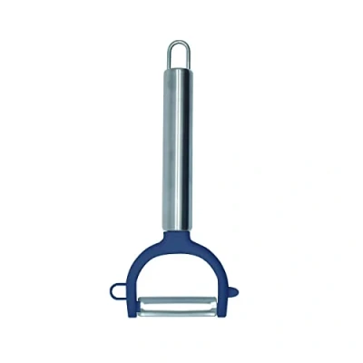 Imagen de Fackelmann Elemental Pelador Giratorio Verduras y Frutas, Cuchilla INOX con Mango Acero Inoxidable, 17cm, 1ud Arco