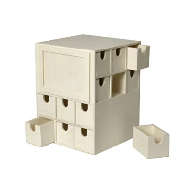 Imagen de Artemio calendario Avent Cube, madera, 17 x 22 cm