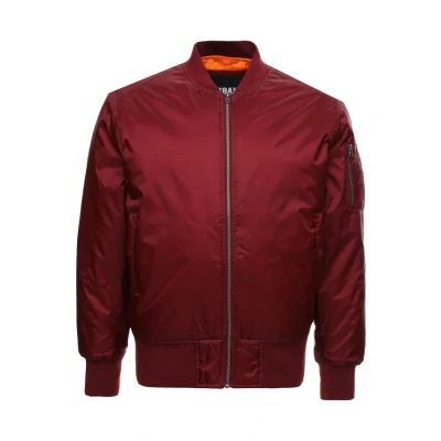 Imagen de Urban Classics Basic Jacket Chaquetas bomber, Hombre, Talla: Small, Burgundy