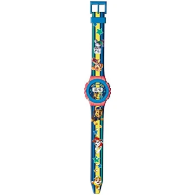 Imagen de Kids Licensing Reloj Digital para Niños Paw Patrol Diseño Patrulla Canina Infantil Resistente de Pulsera Ajustable Bisel Reforzado Aprendizaje Licencia Oficial