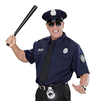 Imagen de WIDMANN MILANO PARTY FASHION Disfraz de oficial policía, uniforme, agente, disfraces