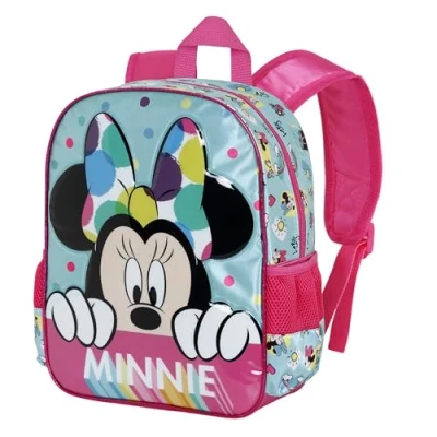 Imagen de Disney Minnie Mouse Wishful Mochila Basic, Azul, 31 x 39 cm, Capacidad 18.2 L
