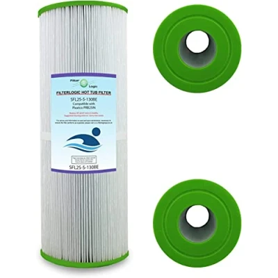 Imagen de Filterlogic SFL25 5 13OBE Pack de 2 Filtro Agua Compatible con Pleatco PRB25 IN, Darlly SC704, Unicel C 4326, Magnum RD25 Cartucho para SPA, Piscina, Hot Tub
