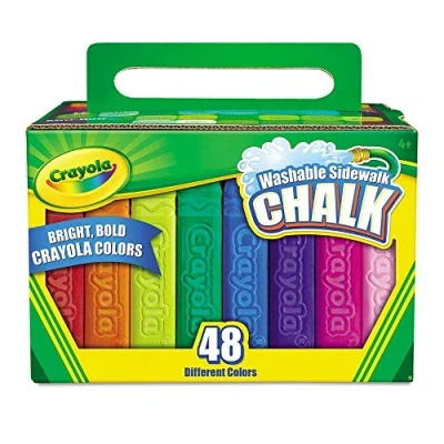 Imagen de CRAYOLA 51 2048 48 Maxi Tizas de Suelo Lavables