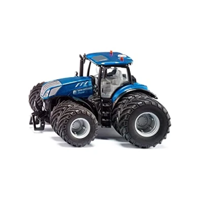 Imagen de siku 6738, Tractor New Holland T7.315, 1:32, Azul, Metal/Plástico, Teledirigido, control desde la aplicación vía Bluetooth, Con neumáticos dobles desmontables, Sin mando de remoto