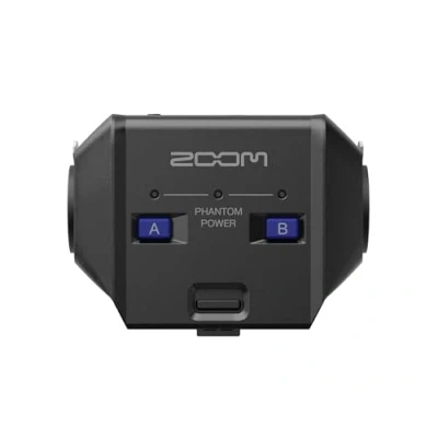 Imagen de Zoom EXH 6e Dual XLR/TRS Cápsula intercambiable para conectar micrófonos externos a H6essential Handy Recorder, Phantom Power, Capsule System 3.0, color negro