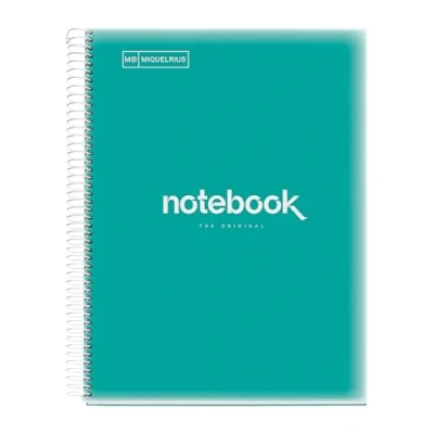 Imagen de Cuaderno espiral miquelrius notebook 1 emotions tapa polipropileno din a4 microperforado 80 hojas
