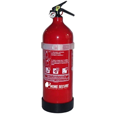 Imagen de Homesecure EXTH02 Extintor de polvo ABC 2 kg con manómetro