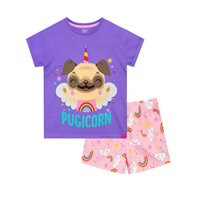 Imagen de Harry Bear Pijamas para niñas Pug Unicornio Multicolor 11 12 Años