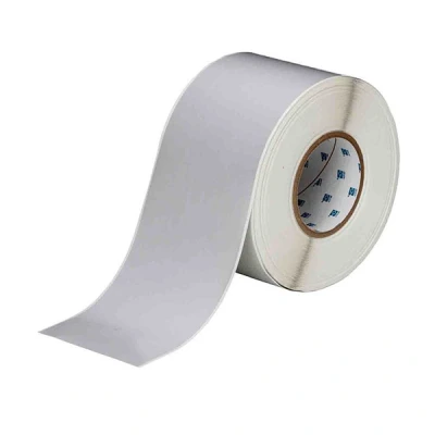 Imagen de i7100 Brady THT 107 413 etiqueta de poliéster plata mate 101,60 mm x 91,44 m