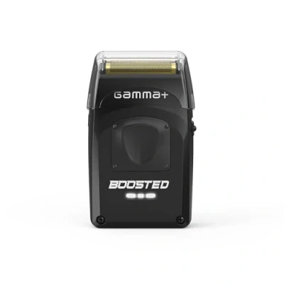 Imagen de GAMMA+ Boosted Afeitadora Eléctrica Profesional para Hombre con 3 Cuchillas, Barba y Pelo, 120 min Autonomía Sin Cable, Maquinilla de Afeitar Viaje Compacto Portátil 160gr, Impermeable IPX7