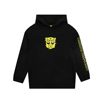 Imagen de Transformers Sudadera con Capucha para Niños Autobots Negro 5 6 años