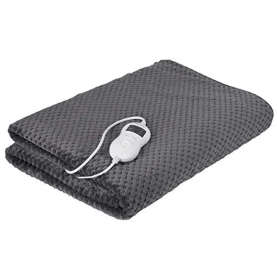 Imagen de Camry CR 7416 Calienta Camas Eléctrico, 60W, 8 Niveles de Temperatura, Temporizador, Lavable, 150 x 100 cm, Protección por Sobrecalentamiento