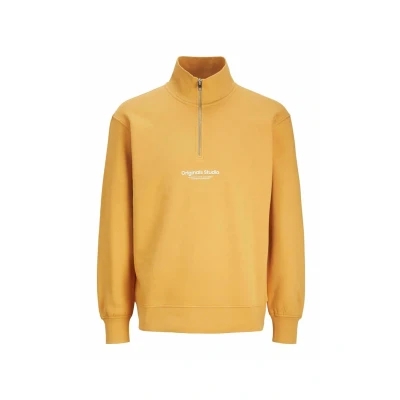 Imagen de Jack &amp; Jones Jorvesterbro Quarter ZIP NOOS Sudadera, Hombre, Talla: XS, Honey yellow