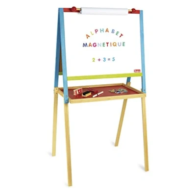 Imagen de Jeujura 8743 Tablero de Madera Multifuncional con función Dibujo, Multicolor, Norme (8743)
