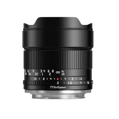 Imagen de TTArtisan APS C Lente de Cuerpo Metal F2 10 mm Compatible con Montura M43, Color Negro