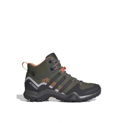 Imagen de adidas Terrex Swift R2 Mid Gore Tex Hiking Shoes, Non Football Hombre, ch Solid Grey/Core Black/Olive strata, 42.5 EU