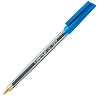 Imagen de Staedtler Stick 430M3CP5. bolígrafos de bola. Caja con 50 punta media color azul
