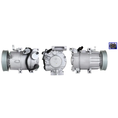 Imagen de LUCAS ACP01144 Compresor de Aire Acondicionado PAG 46 YF R 134 a, 1234yf con juntas