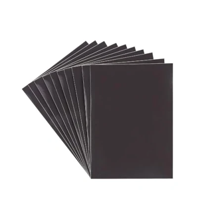 Imagen de Ideen mit Herz Hojas magnéticas, placas autoadhesivas, 0,6 mm de grosor, 10 unidades, ideales para guardar plantillas estampado y troquelado (Din A6)