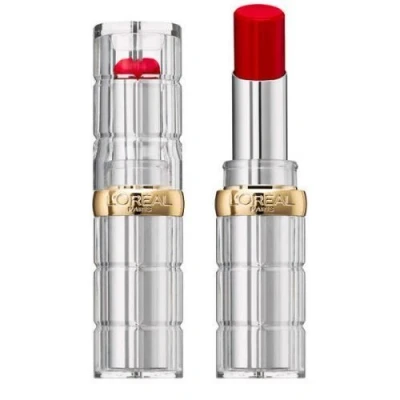 Imagen de L&#039;Oreal Paris Make up designer Barra de Labios Color Riche Shine, Tono Rojo 350 Insanesation