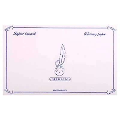 Imagen de Herbin 25560T Une pochette de 10 buvards 12x16 cm 240g, Rose