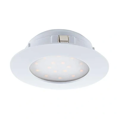 Imagen de Eglo PINEDA Lámpara Empotrable, 12 W, Blanco, 3 x 10.2 cm
