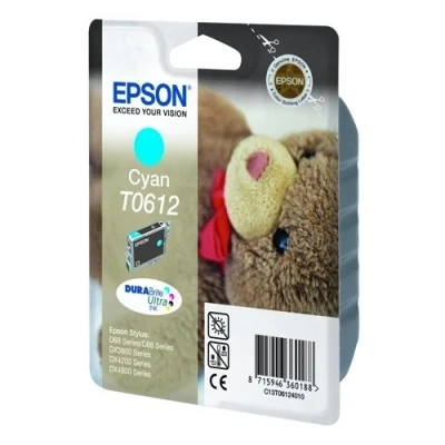 Imagen de Cartucho De Tinta Cian Epson T0612 C13t06124010
