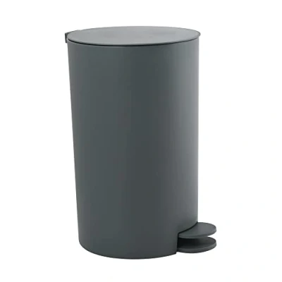 Imagen de MSV PAPELERA OSAKI DE 3L CAPACIDAD EN COLOR GRIS ANTRACITA CON PEDAL PARA UNA FACIL APERTURA, FABRICADA POLIPROPILENO
