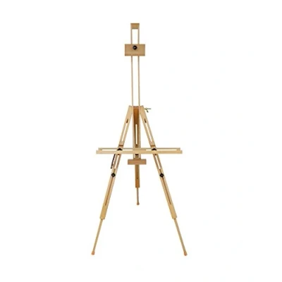 Imagen de Exerz Caballetes de Dibujo/Caballete Portátil Altura Ajustable da 130 a 191cm Madera Haya Caballete Para Artista/Caballete Campo