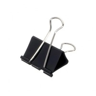 Imagen de MAUL 21332, 90 Foldback Clips de Negro, (B) 32 mm, sujeción hasta: 13 mm