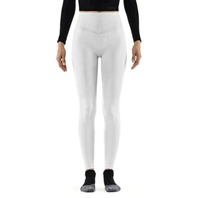 Imagen de FALKE Maximum Warm Long W TI hilo funcional secado rápido termo 1 pieza, Capa de base inferior Mujer, Blanco (White 2860), S