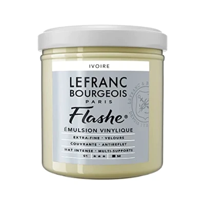 Imagen de Lefranc Bourgeois Acrílico, Marfil, 125ml Tube Vinylfarbe