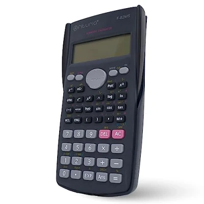 Imagen de Calculadora científica, Digital científica para Ingeniería, Escuela y Universidad, Pantalla 2 líneas, Compatible Escuelas Negocios Ofituria (F 82MS)