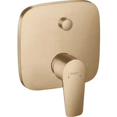 Imagen de hansgrohe 71474140 Talis E Grifo monomando para bañera (con combinación de fusibles integrada), color bronce cepillado