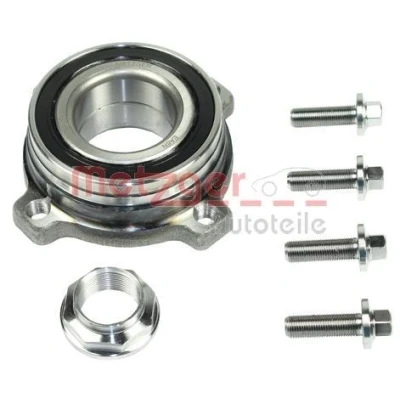 Imagen de METZGER WM 1201 juego de cojinete rueda con tornillos 124 BMW: 5 Berlina, Touring