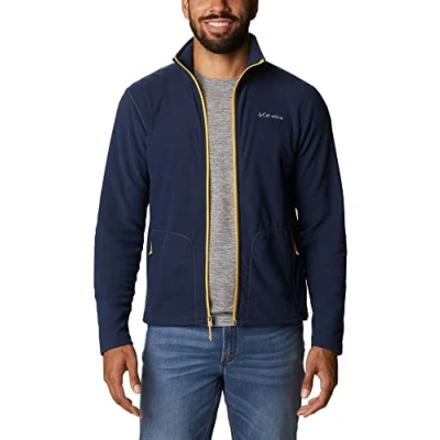 Imagen de Columbia Hombre Forro polar con cremallera completa, Collegiate Navy 464, S