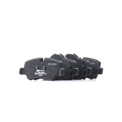 Imagen de VALEO 302446 Juego de pastillas freno Eje trasero excl. contacto avisador desgaste Chapa antichirridos MINI: Hatchback, Cabrio