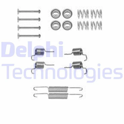 Imagen de DELPHI LY1372 Juego de accesorios, zapatas freno estacionamiento TOYOTA: Corolla Verso