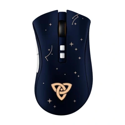 Imagen de Razer DeathAdder V2 Pro (Genshin Impact Ed.) Ratón Gaming inalámbrico ergonómico (interruptores ópticos, enfoque óptico + sensor de 20K, memoria integrada, programable)