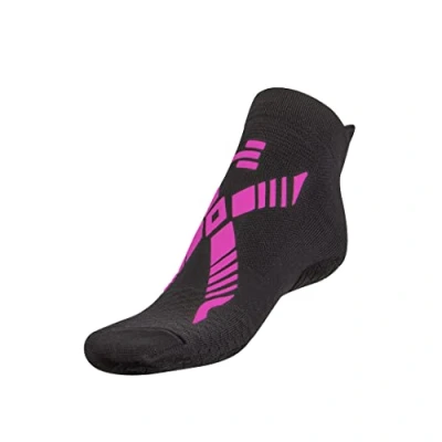 Imagen de R EVENGE Calcetín Pool Classic Q NOVA, ideal para actividades en agua y superficies mojadas, antibacteriano antideslizante, Negro Fucsia, 38 41